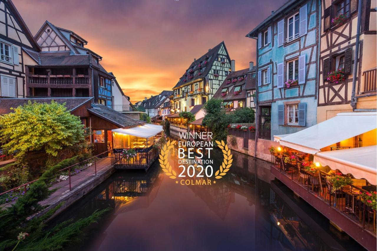 Centre Ville - Balcon - Parking Gratuit Colmar Bagian luar foto