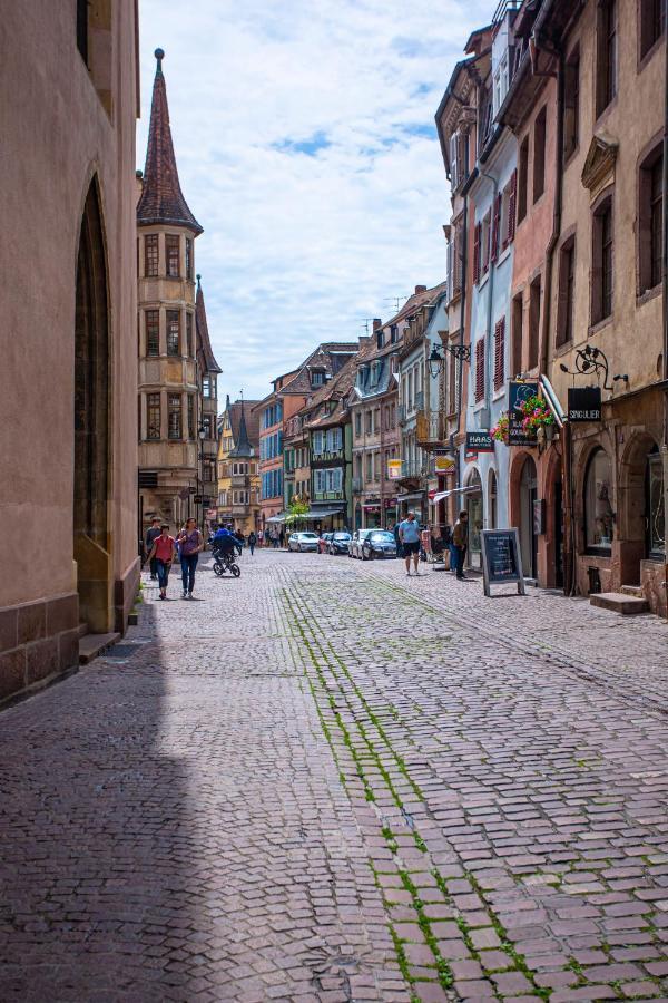 Centre Ville - Balcon - Parking Gratuit Colmar Bagian luar foto