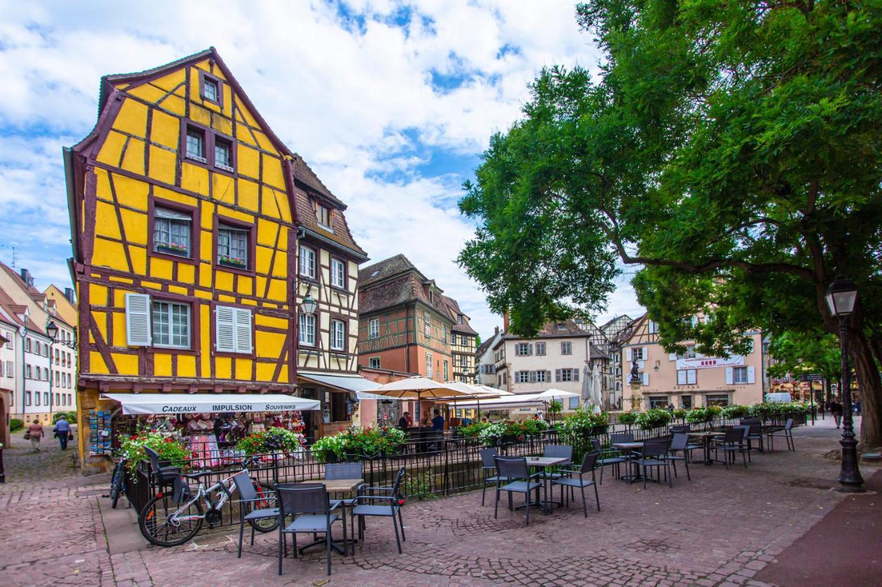 Centre Ville - Balcon - Parking Gratuit Colmar Bagian luar foto
