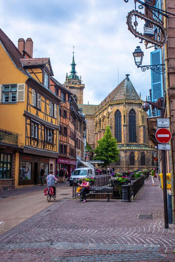 Centre Ville - Balcon - Parking Gratuit Colmar Bagian luar foto
