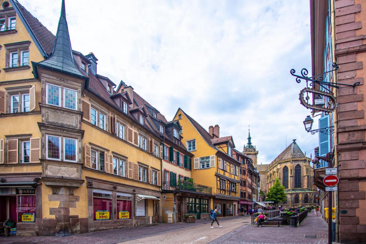 Centre Ville - Balcon - Parking Gratuit Colmar Bagian luar foto