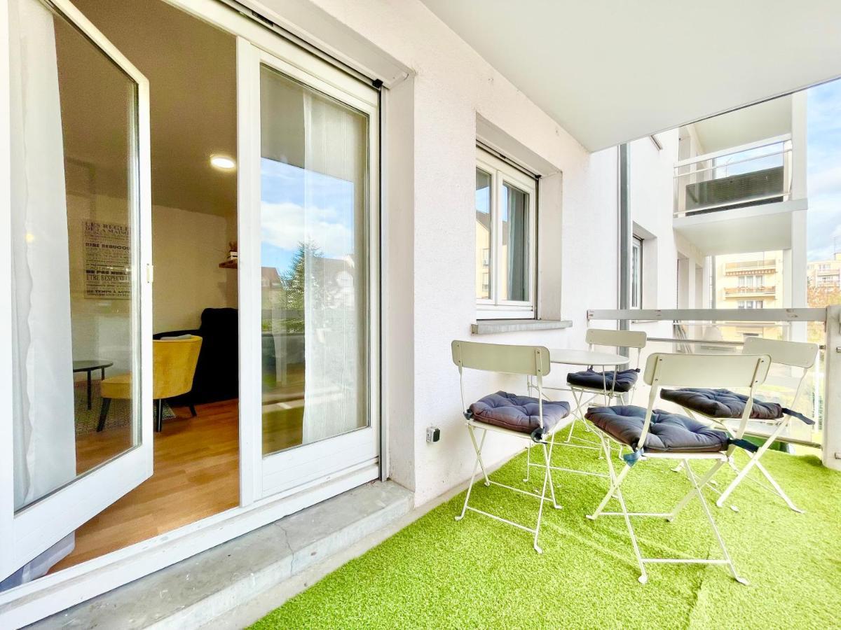Centre Ville - Balcon - Parking Gratuit Colmar Bagian luar foto